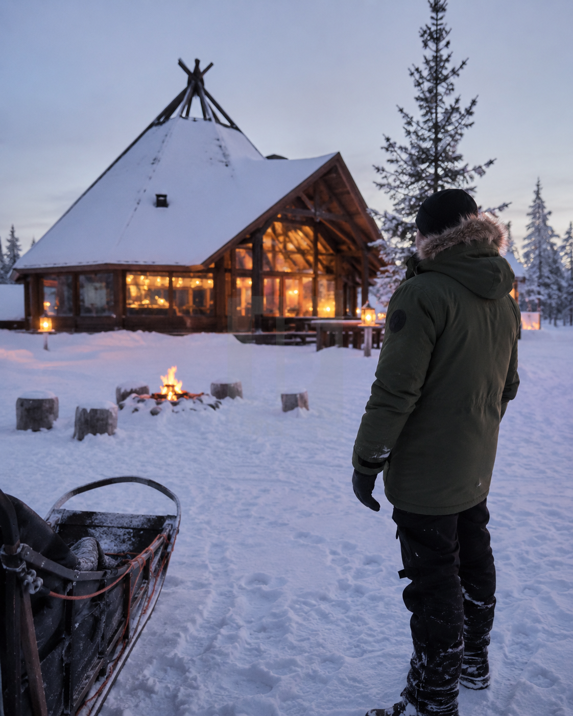 Lappland Wochentour mit Winterabenteuer, Natur und arktischen Erlebnissen